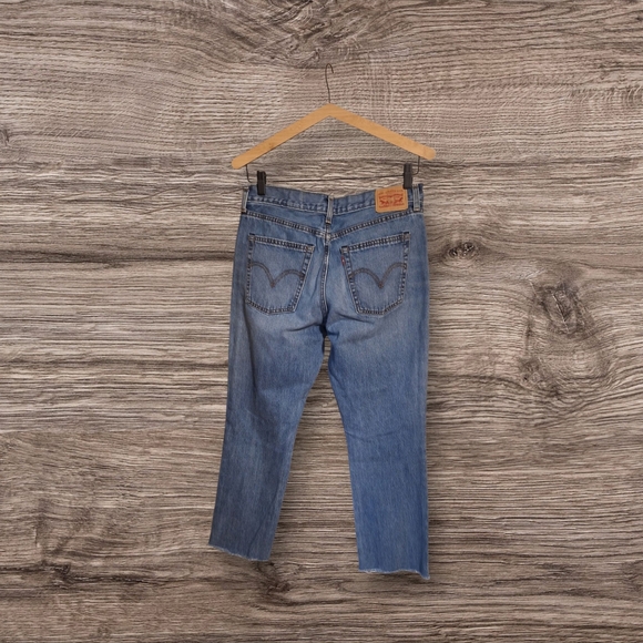 Levi's Classic Blue Denim Jeans Size 31 - Picture 8 of 12